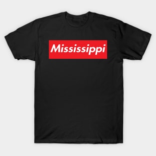 MISSISSIPPI SUPER USA LOGO T-Shirt